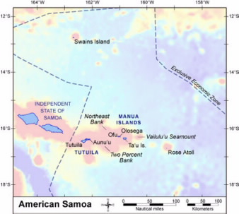 Map of the EEZ zone.