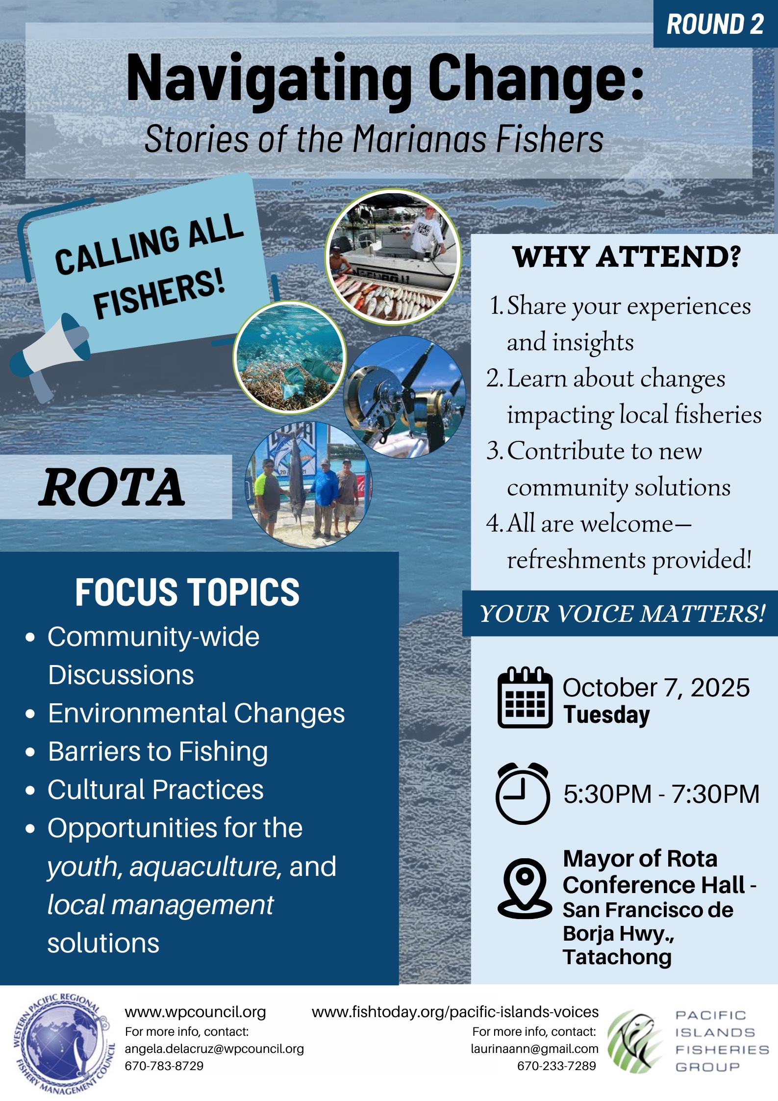 CNMI Fishing Community Meeting-Rota